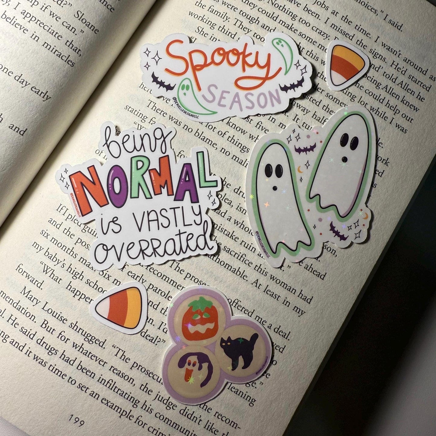 Being Normal Is Vastly Overrated Vinyl Sticker