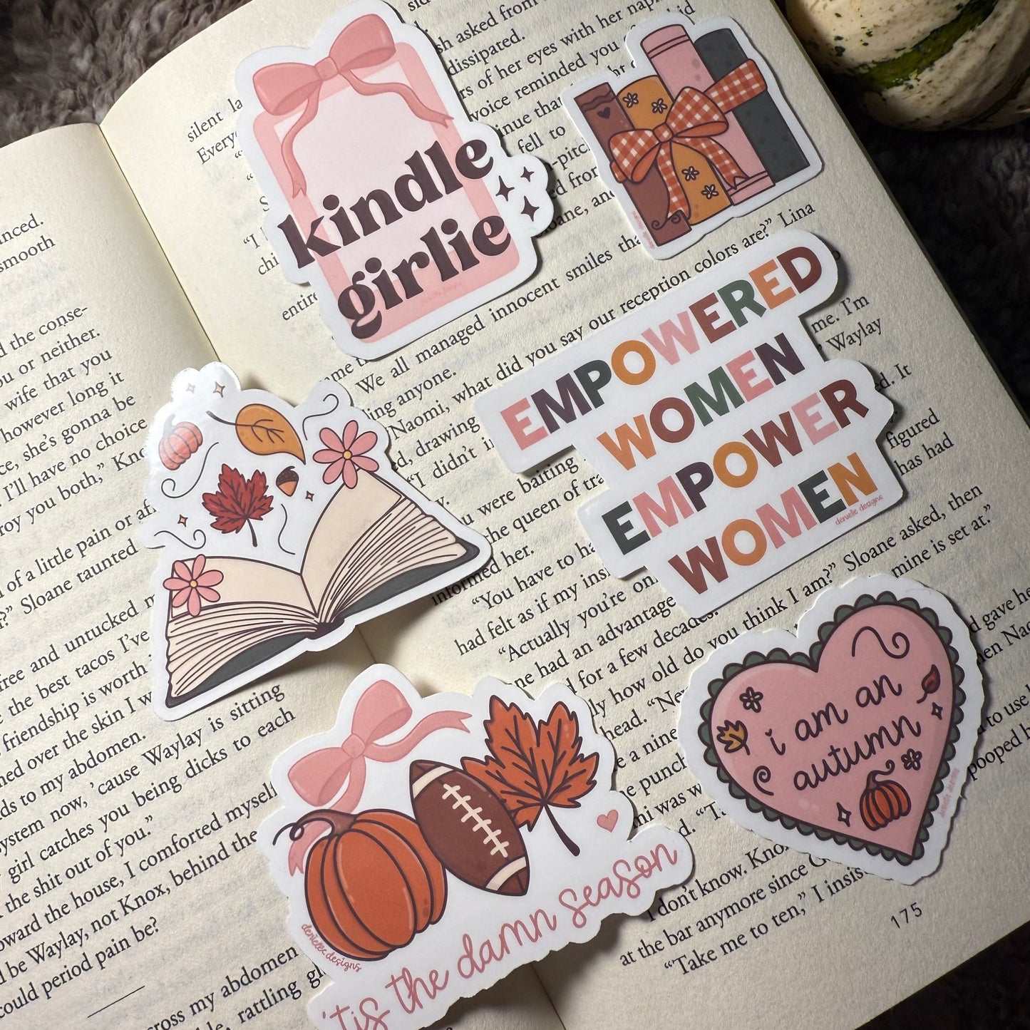 I Am An Autumn Vinyl Sticker