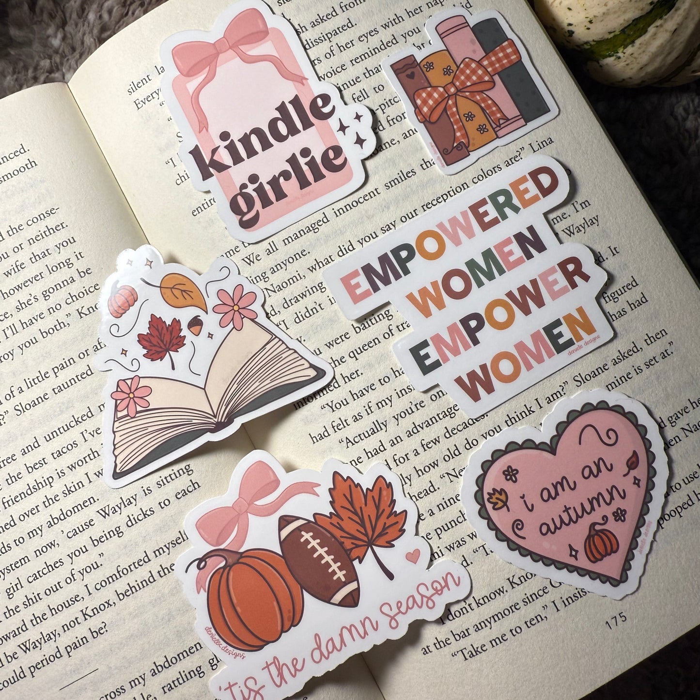 Cozy Stories Vinyl Sticker