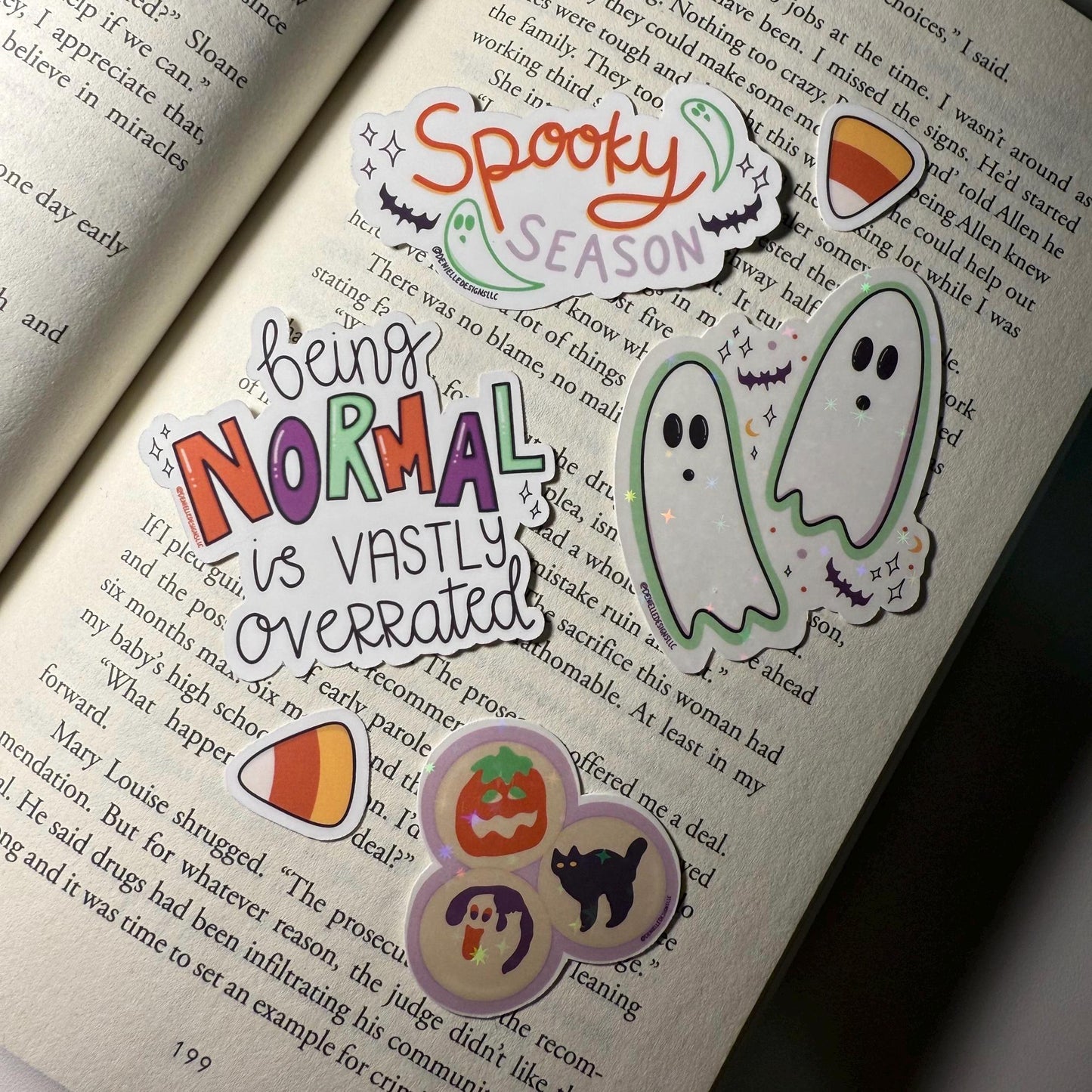 Candy Corn Gap Filler Vinyl Sticker Pack