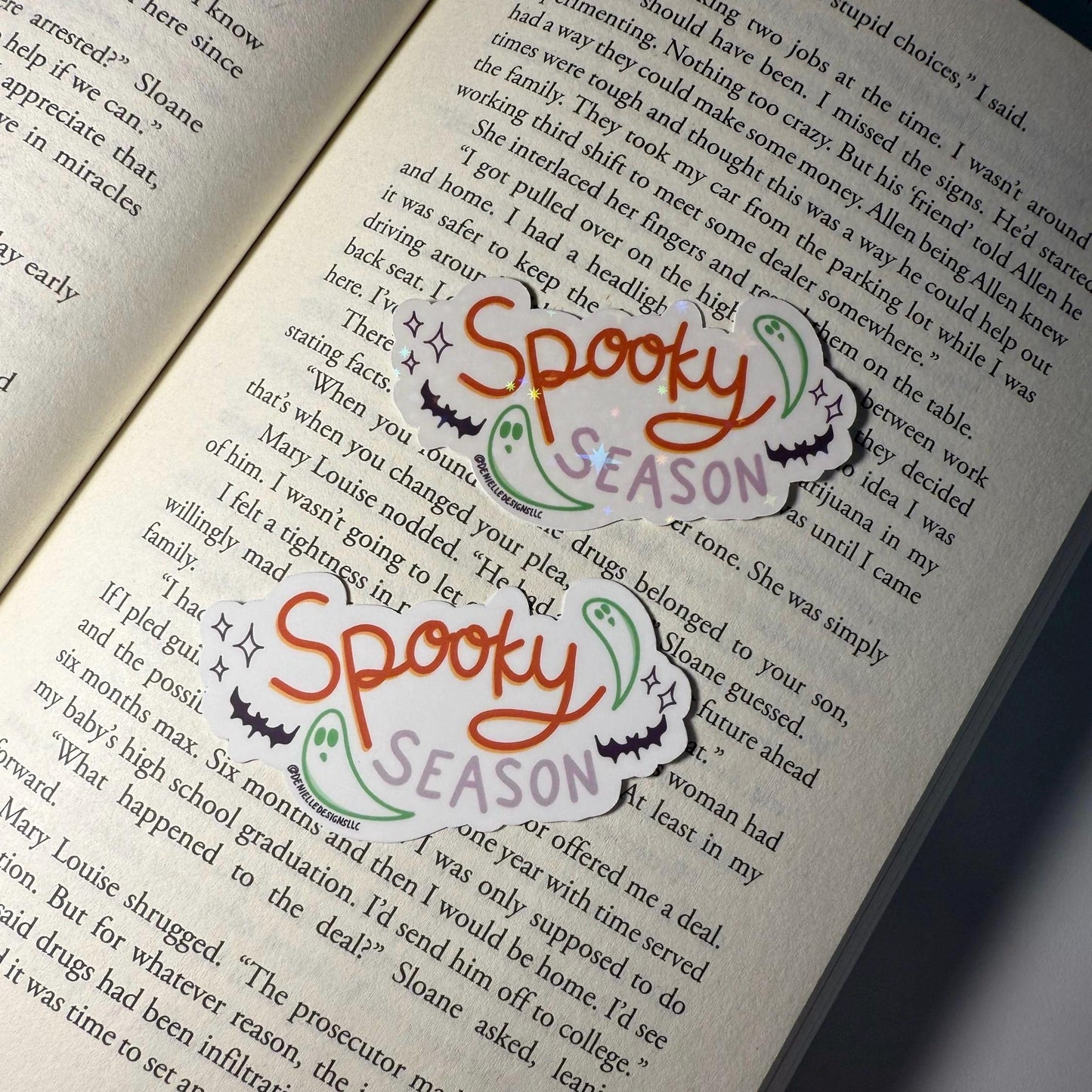 Spooky Season Vinyl Sticker