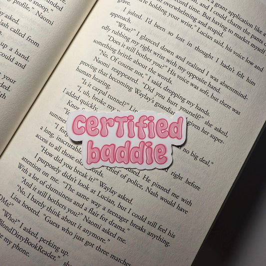 Certified Baddie Vinyl Sticker