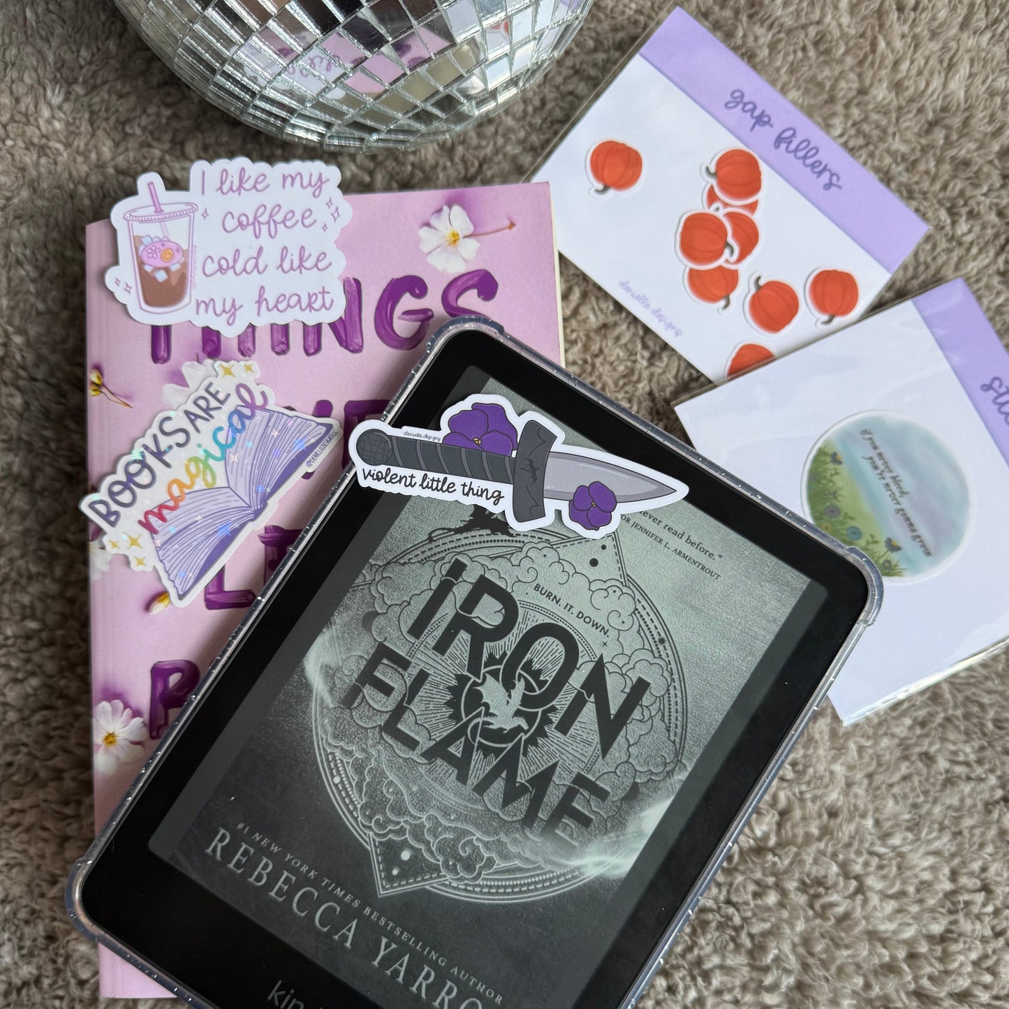 Books Are Magic Vinyl Sticker