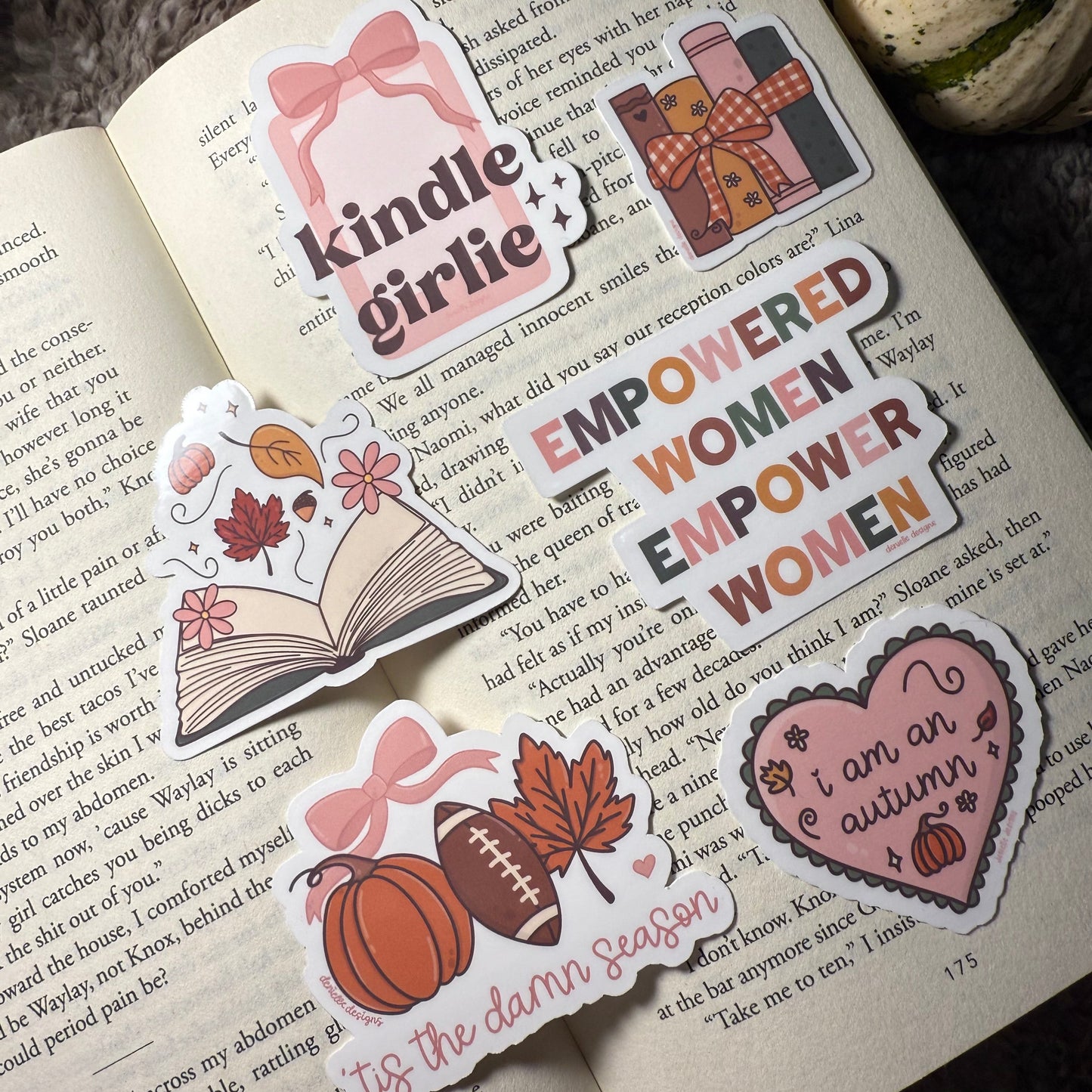 Empowered Women Empower Women - Fall Vinyl Sticker