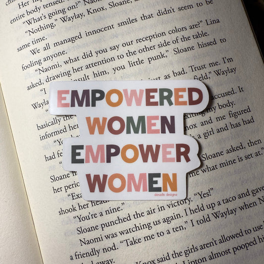 Empowered Women Empower Women - Fall Vinyl Sticker