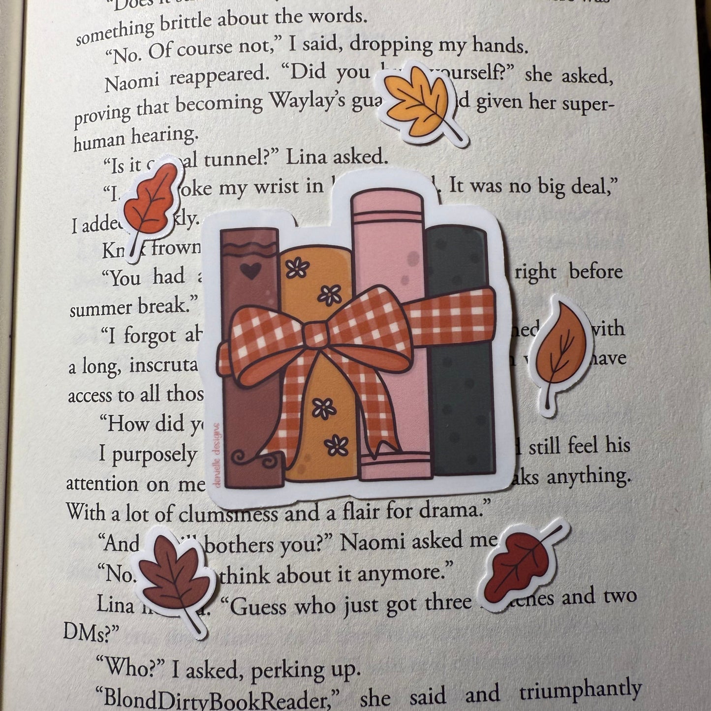 Autumn Leaves Gap Filler Vinyl Sticker Pack